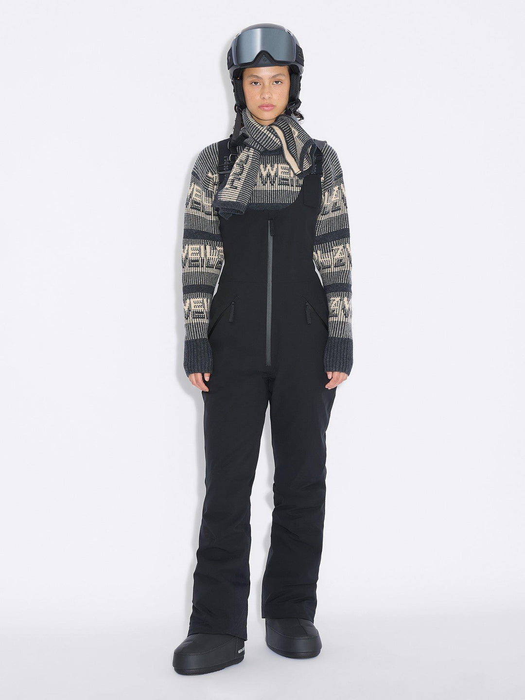 W Tryvann Bib Trousers 25-04_ski  Dk. Grey