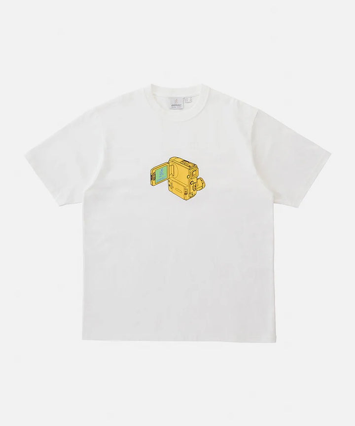 CAMCORDER TEE  White