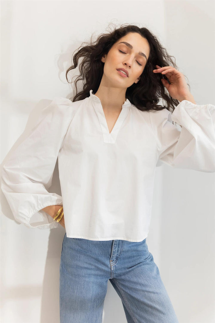 Infinity Blouse  White