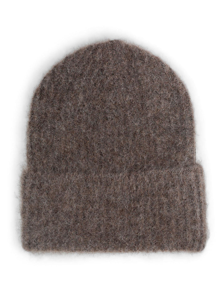 Silje Chunky Hat  Brown