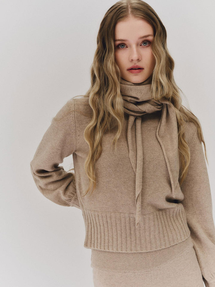 Ronja Cashmere Scarf Beige