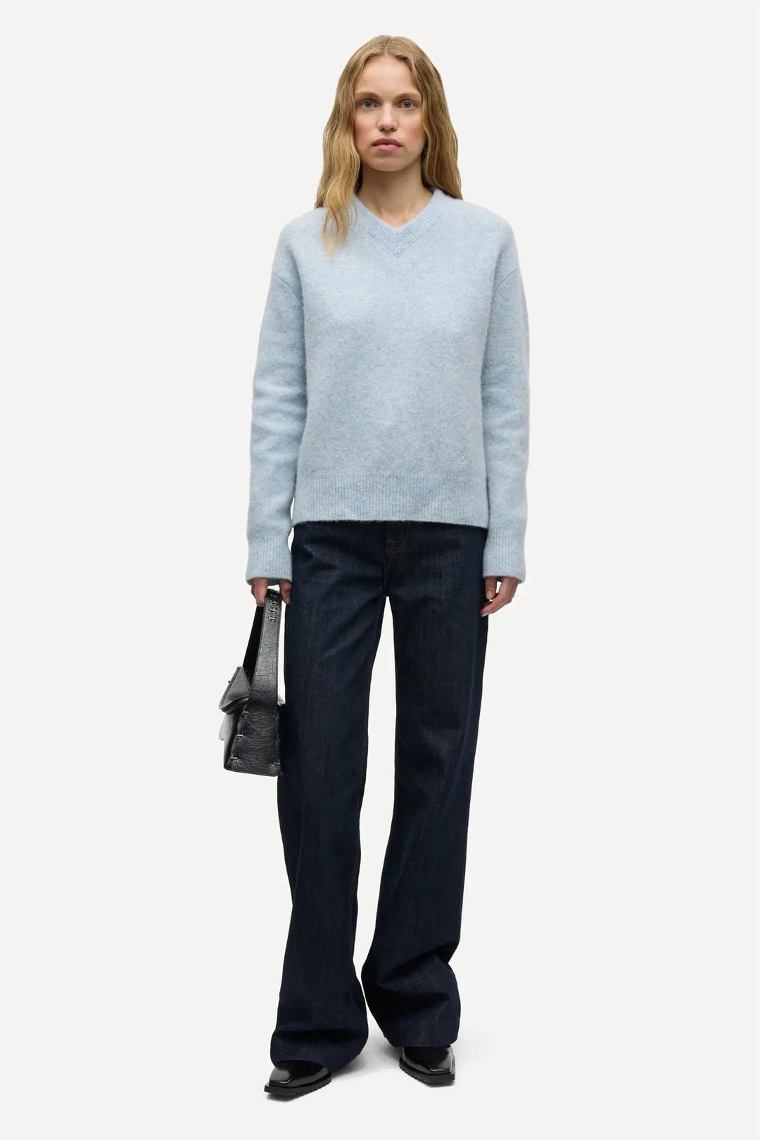 Samelody V-Neck 15727  Frozen Fjord