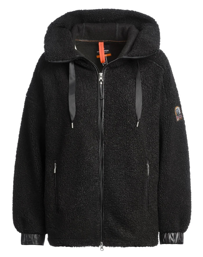 Noelle Full Zip Sweat Jacket  541 Black