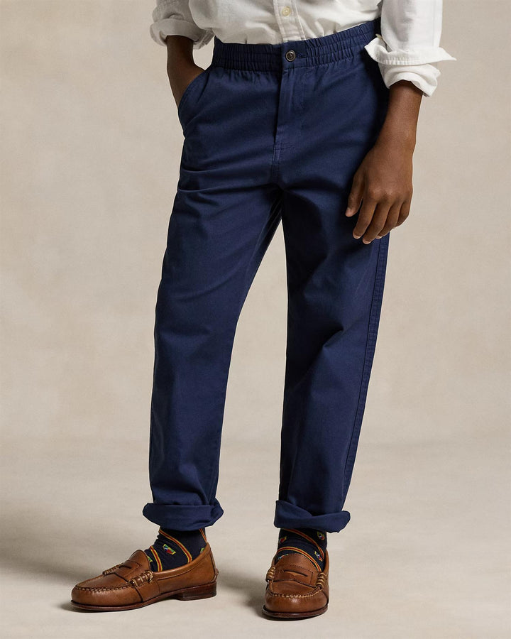 Prepster pants-flat front  Mørkeblå