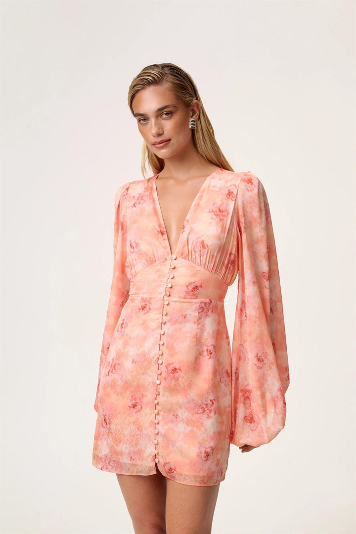 Florence Dress  Peach