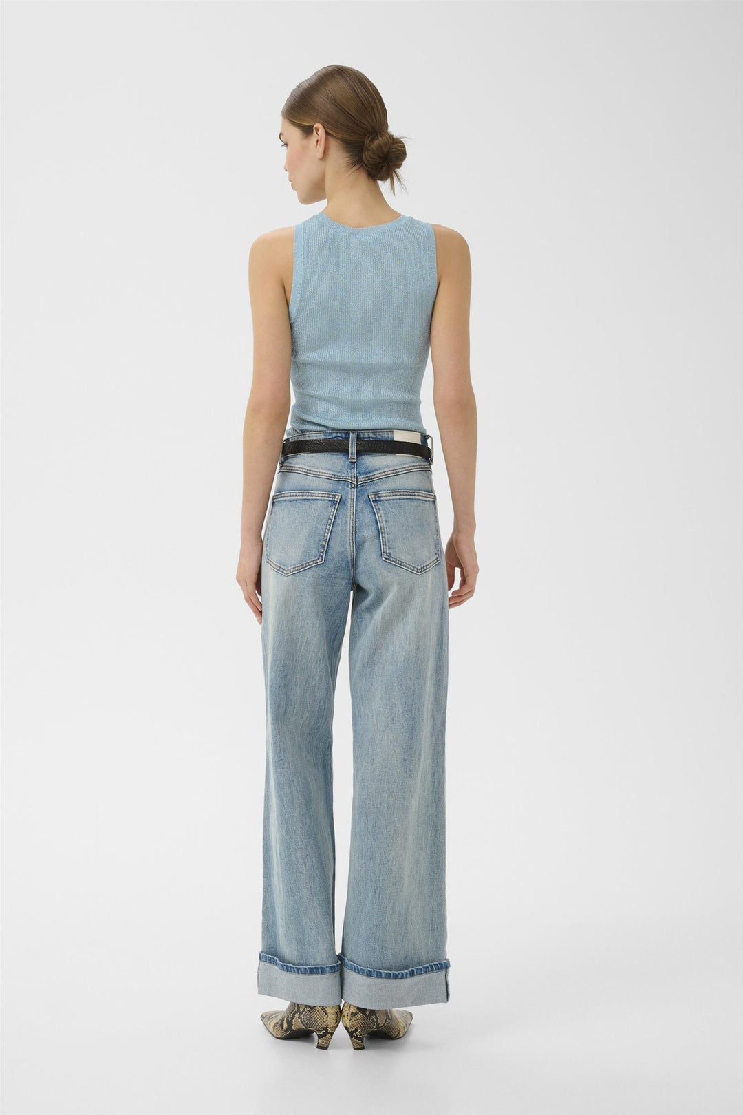 Silvigz Top  Arctic Blue Metallic