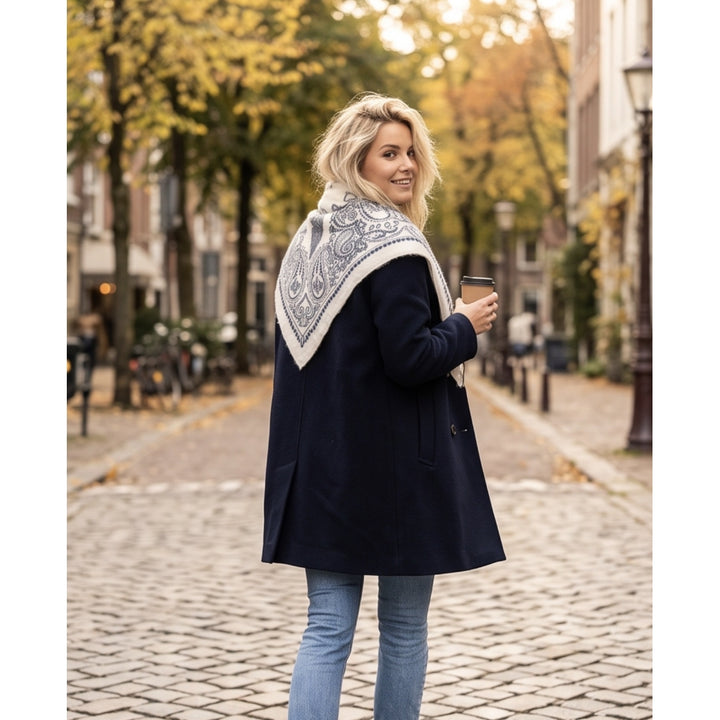 Manipur Scarf 110 Off-White