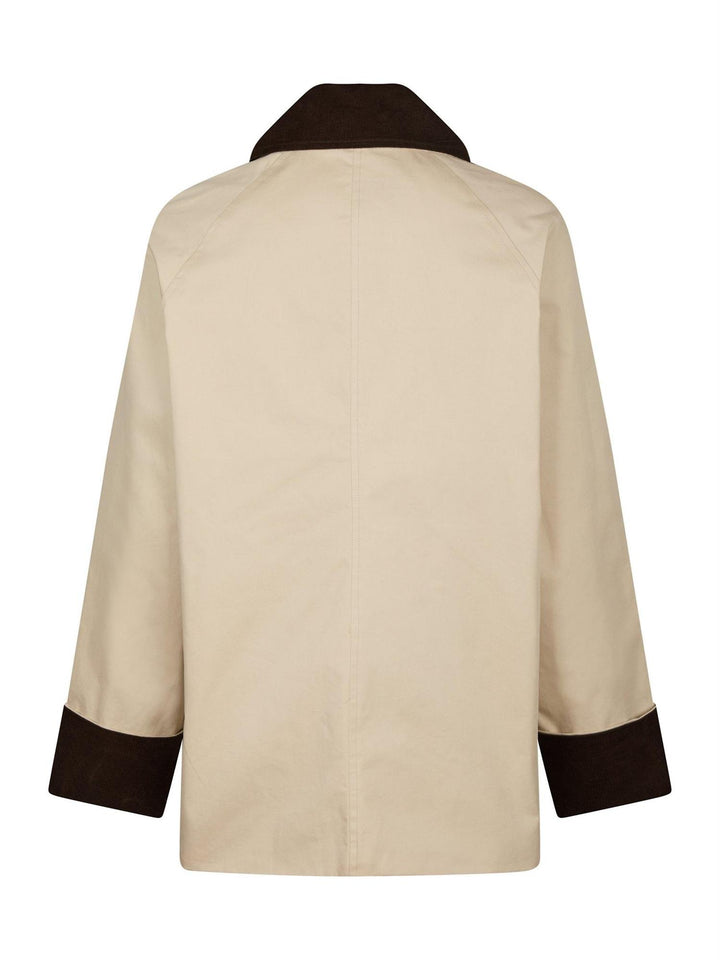 Anastacia Cord Jacket  Ivory