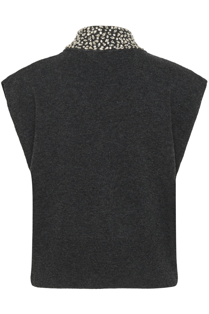 GZmanzi deco waistcoat  Deep Graphite Melange