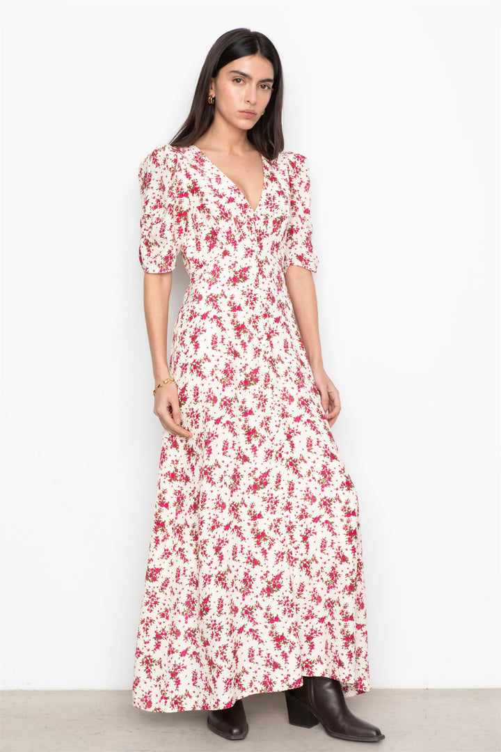 Aivy Dress  Berry Print
