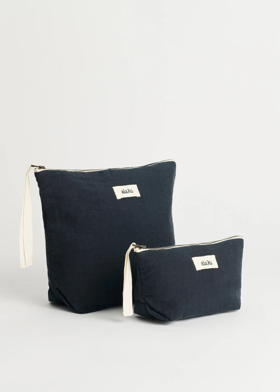 Pouch Linen Mini  Navy