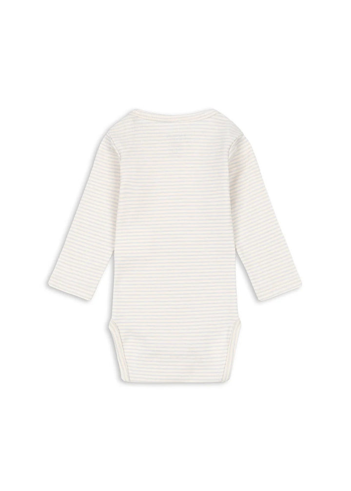 FIO STRIPE LS BODY Tea Stripe Gray Dawn
