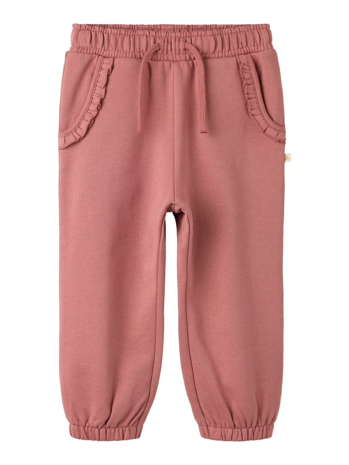 kilano Loose Sweat Pant Bru  Mellomrosa