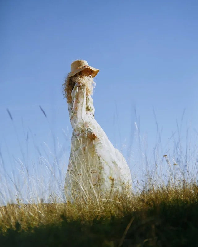 Organza Belt Dress  Watercolour Dreams