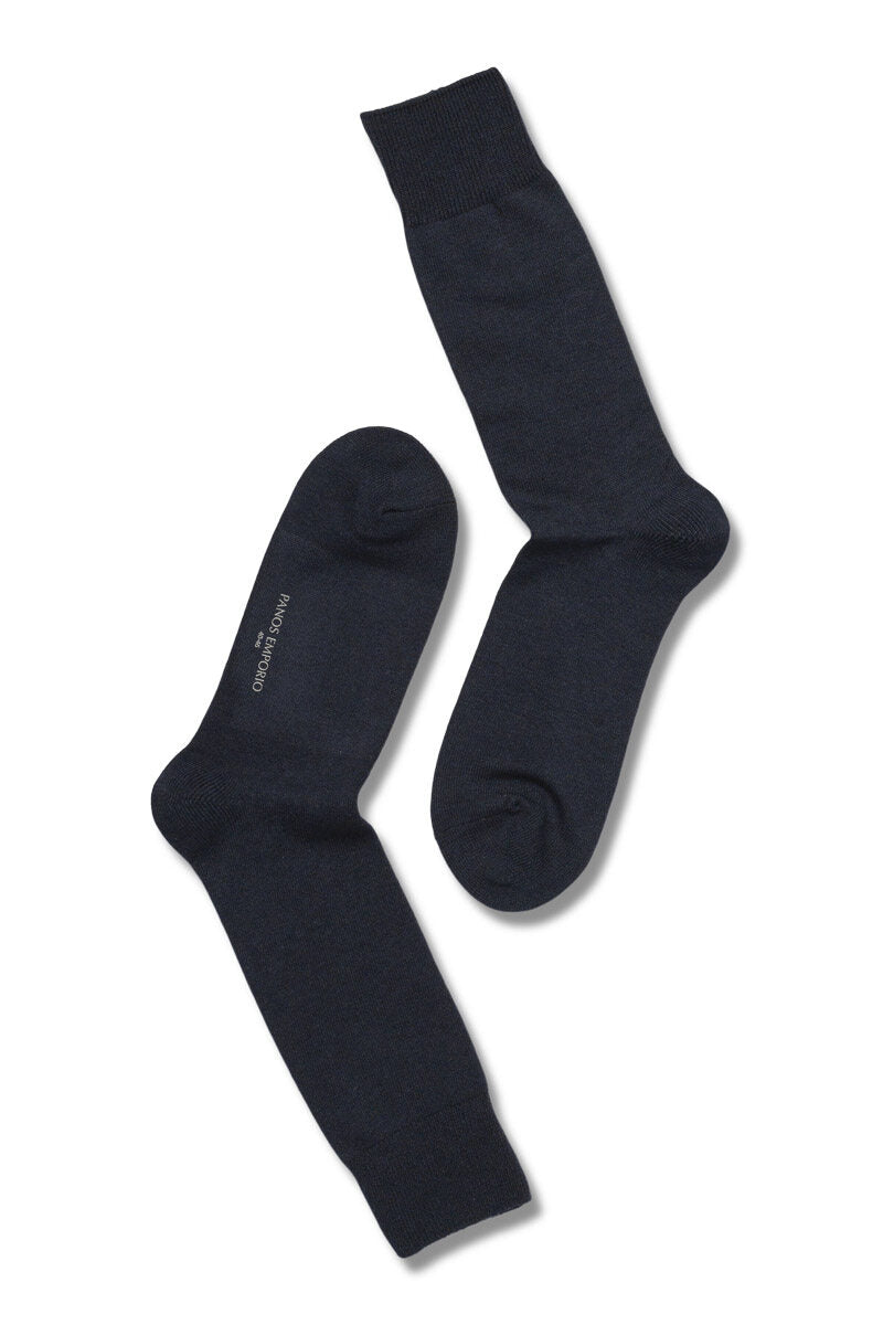 3PK CARL CASUAL FLAT KNIT  Navy