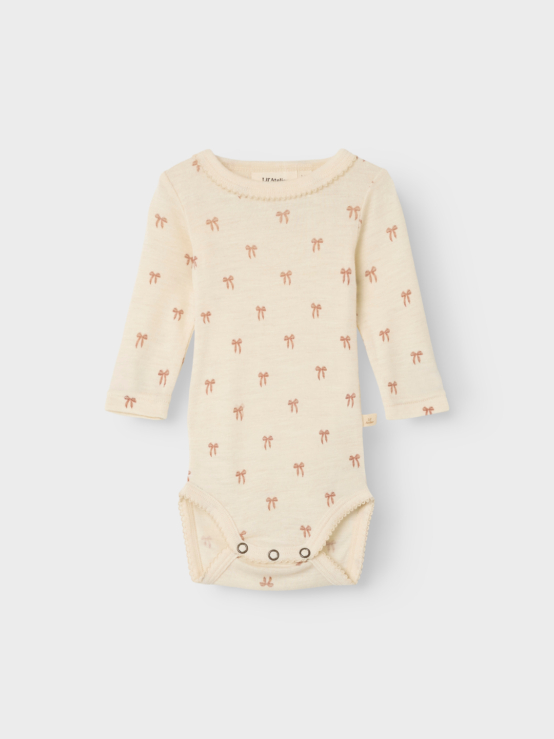NBFNALU LS WO/MO SLIM BODY LIL NOOS  Offwhite