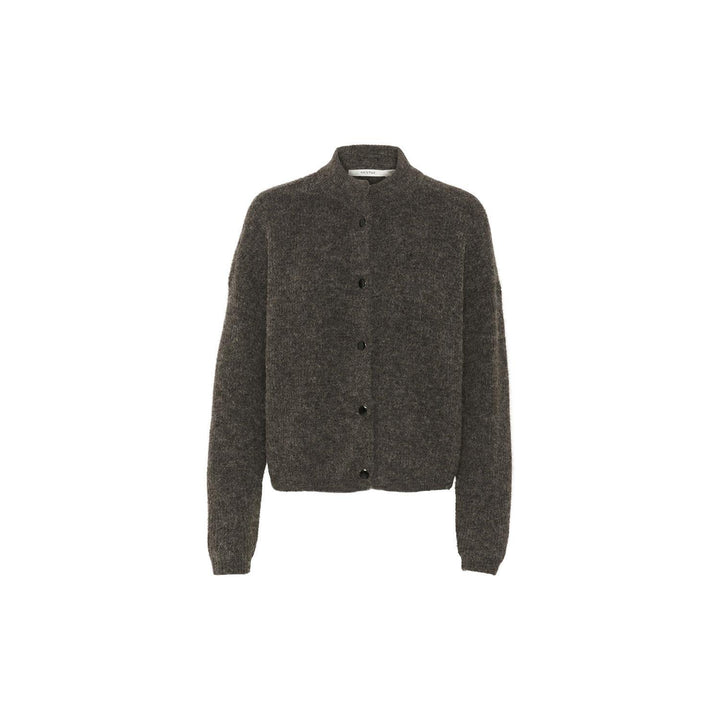 Alphagz Short Cardigan Noos  Chestnut Melange