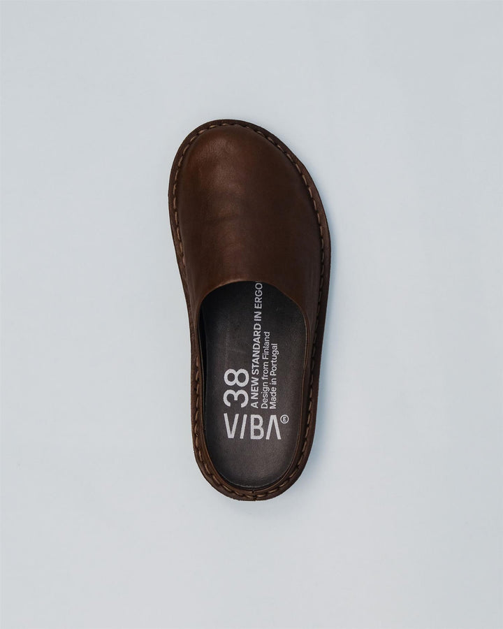 Viba Roma Leather  Cocoa Brown