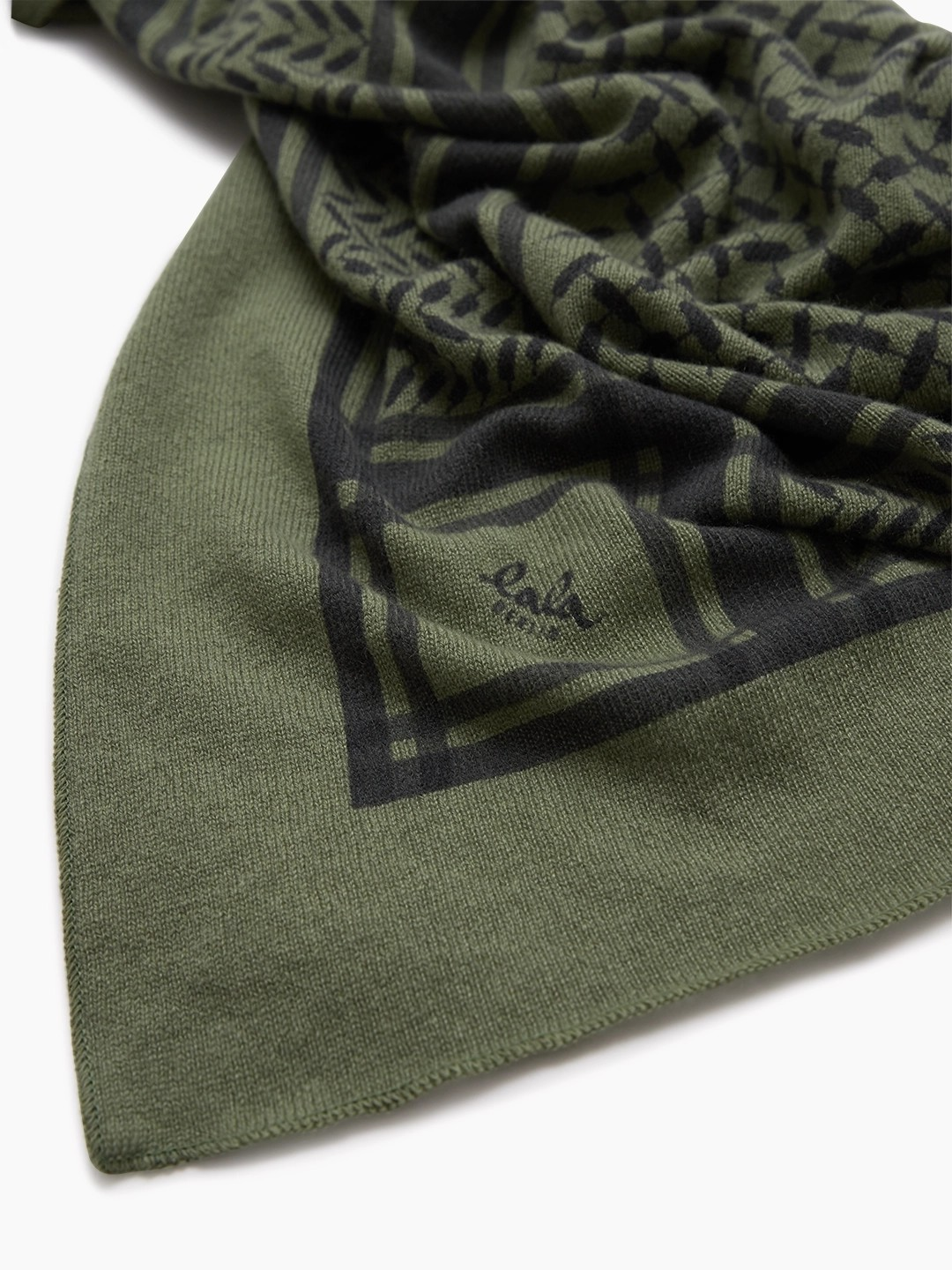 Triangle Trinity cashmere  Moss/Asphalt