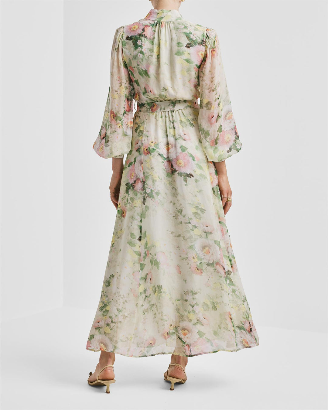 Organza Belt Dress  Watercolour Dreams