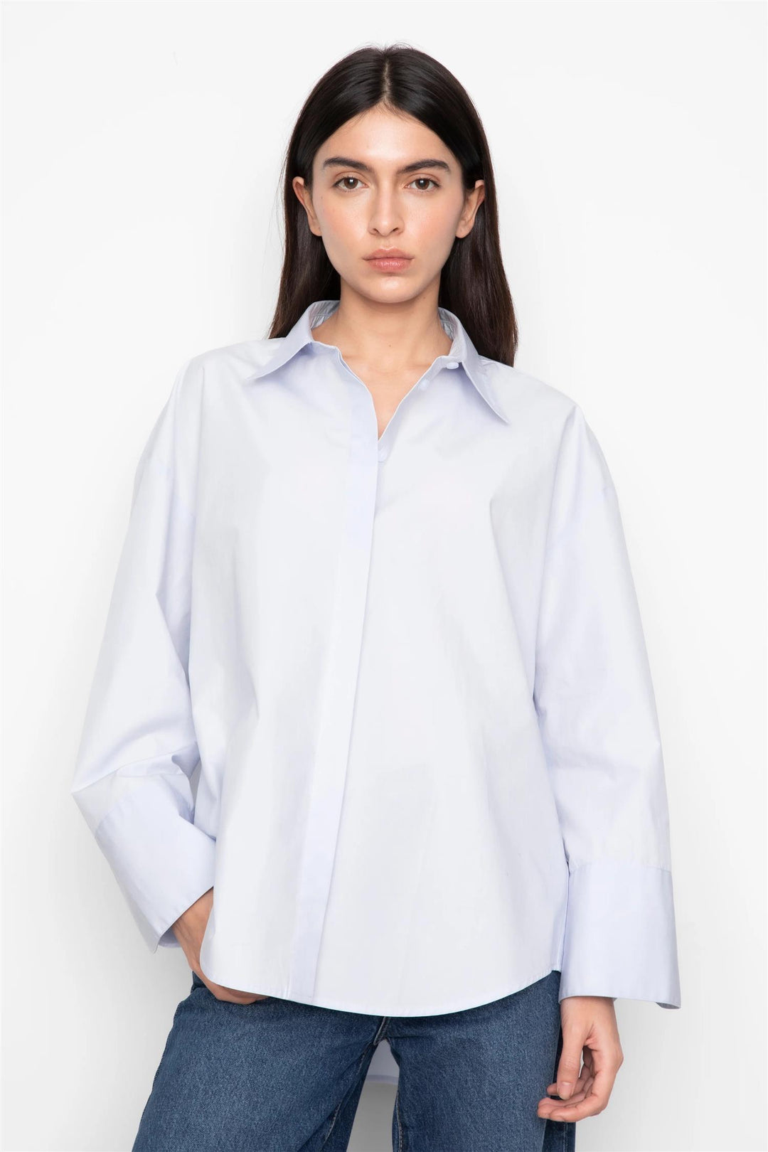 Nell Shirt  Light Blue