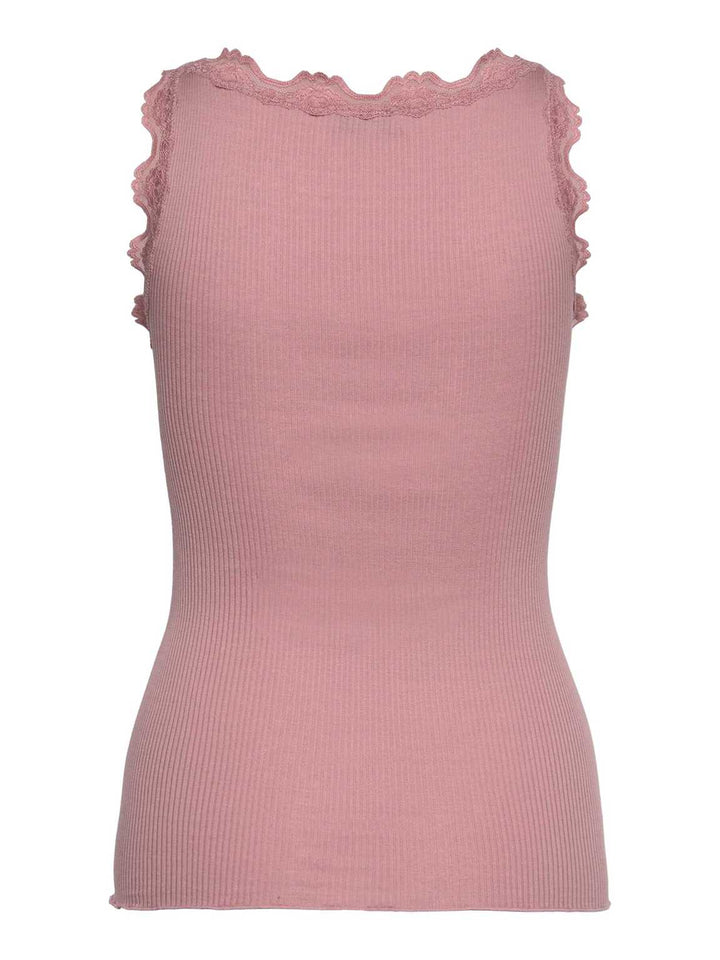 RWBabette SL U-neck Lace Top  Woodrose