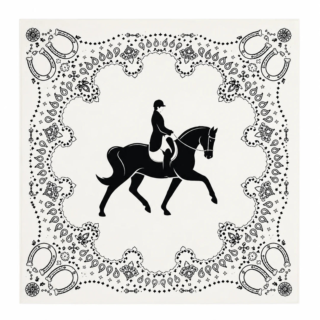 EQUUS SCARF  White