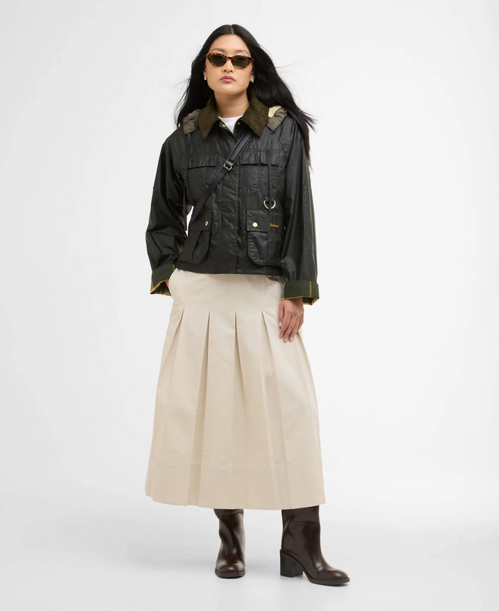 Barbour Liza Wax  Fern/Ancient