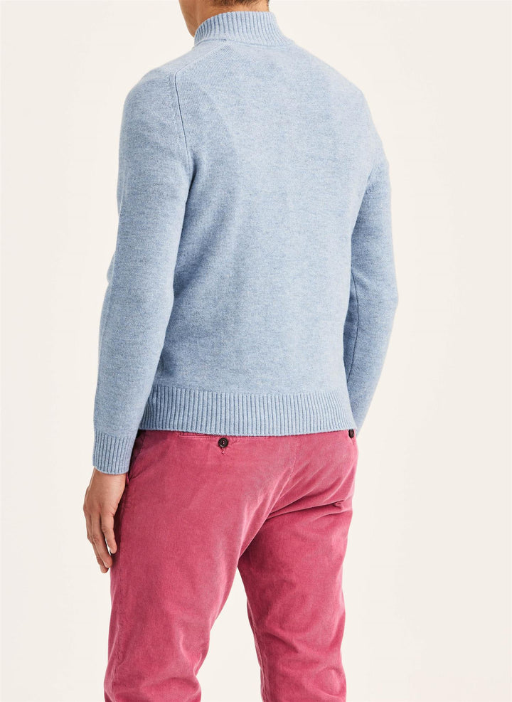 Hertford Half Zip  Blue