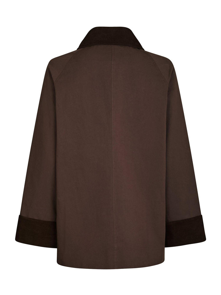 Anastacia Cord Jacket  Brown