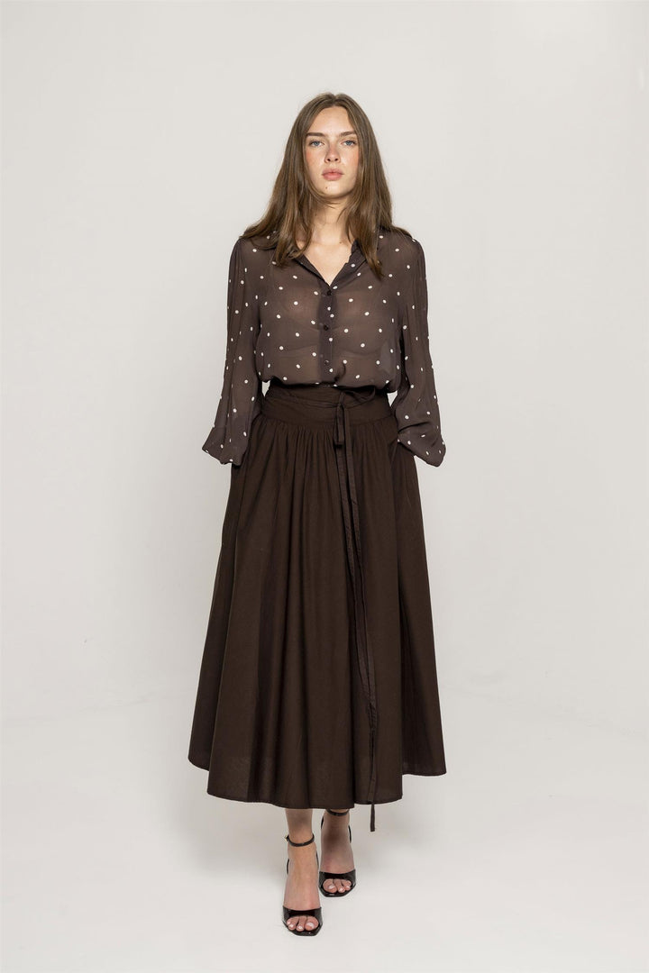Anaya Shirt French Dot  French Dot