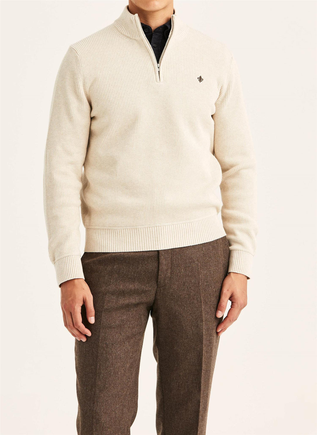 Colin Half Zip  Khaki
