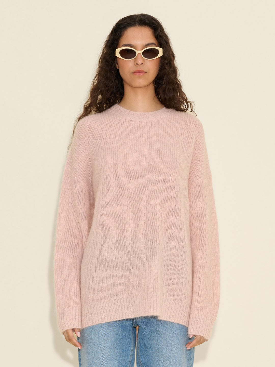 Sande Knit Sweater  Lt. Pink