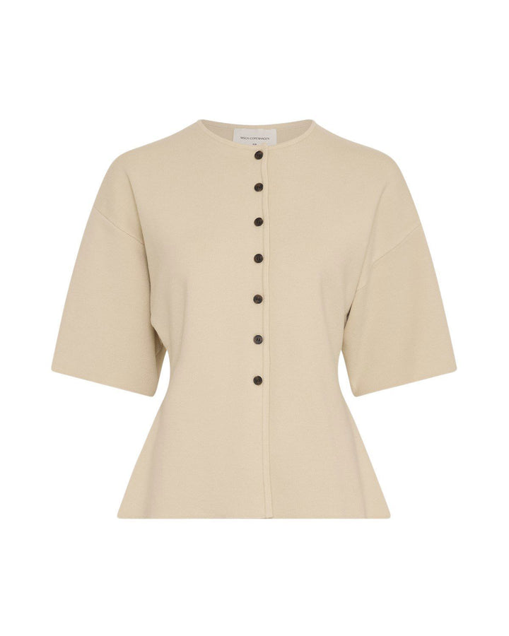 Mschmirielle East 2/4 Cardigan  Beige