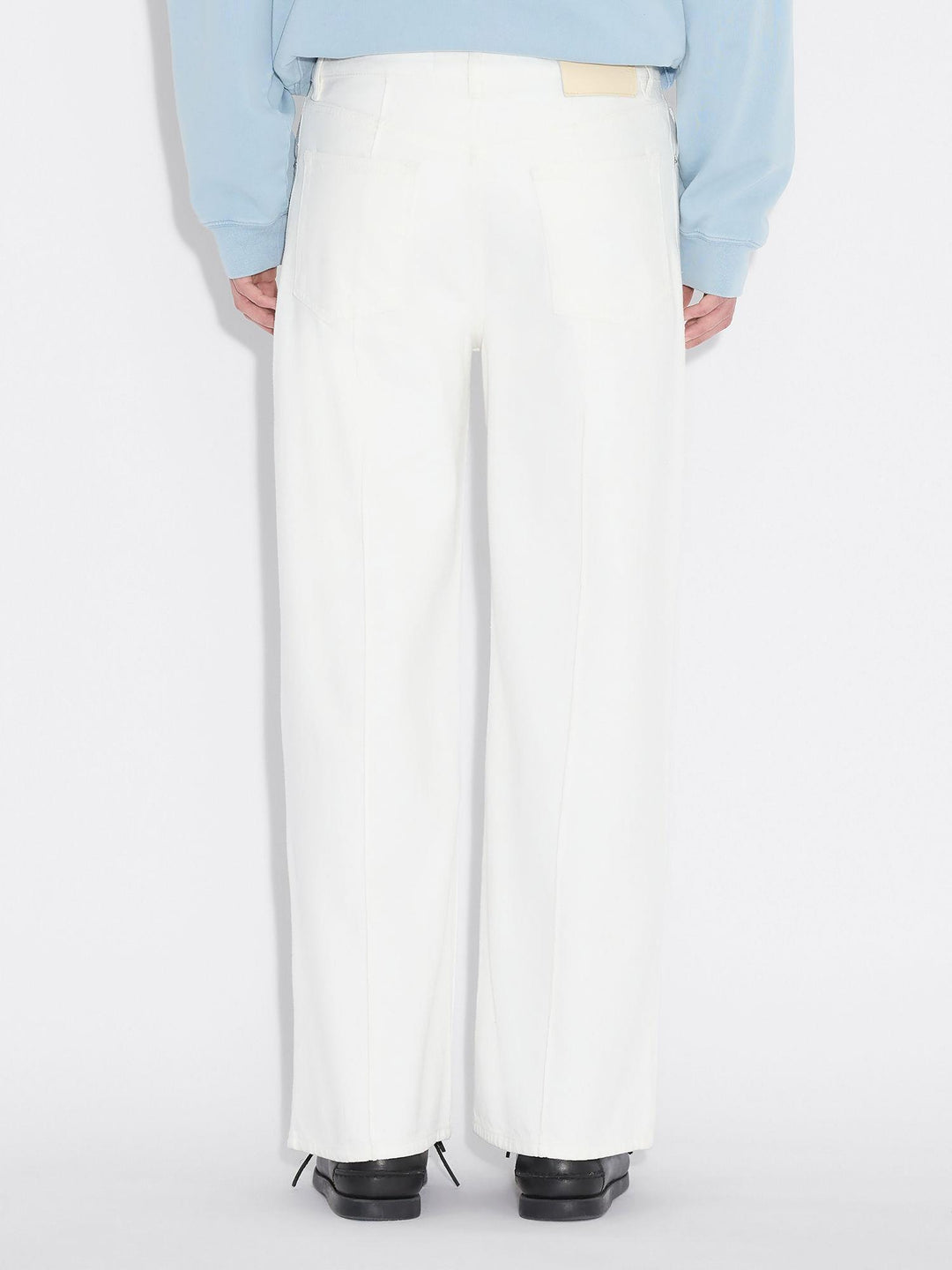 Regular Twill Trouser  Ecru