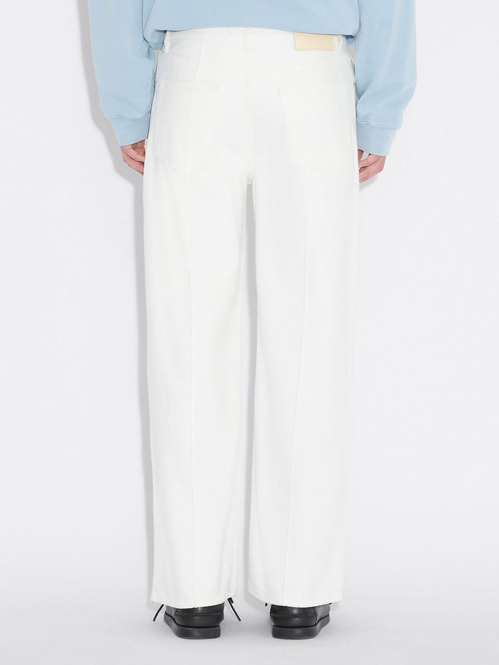 Regular Twill Trouser  Ecru