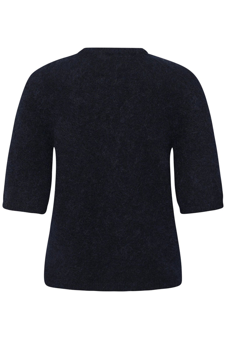Debbie Ss Tee  Navy Melange