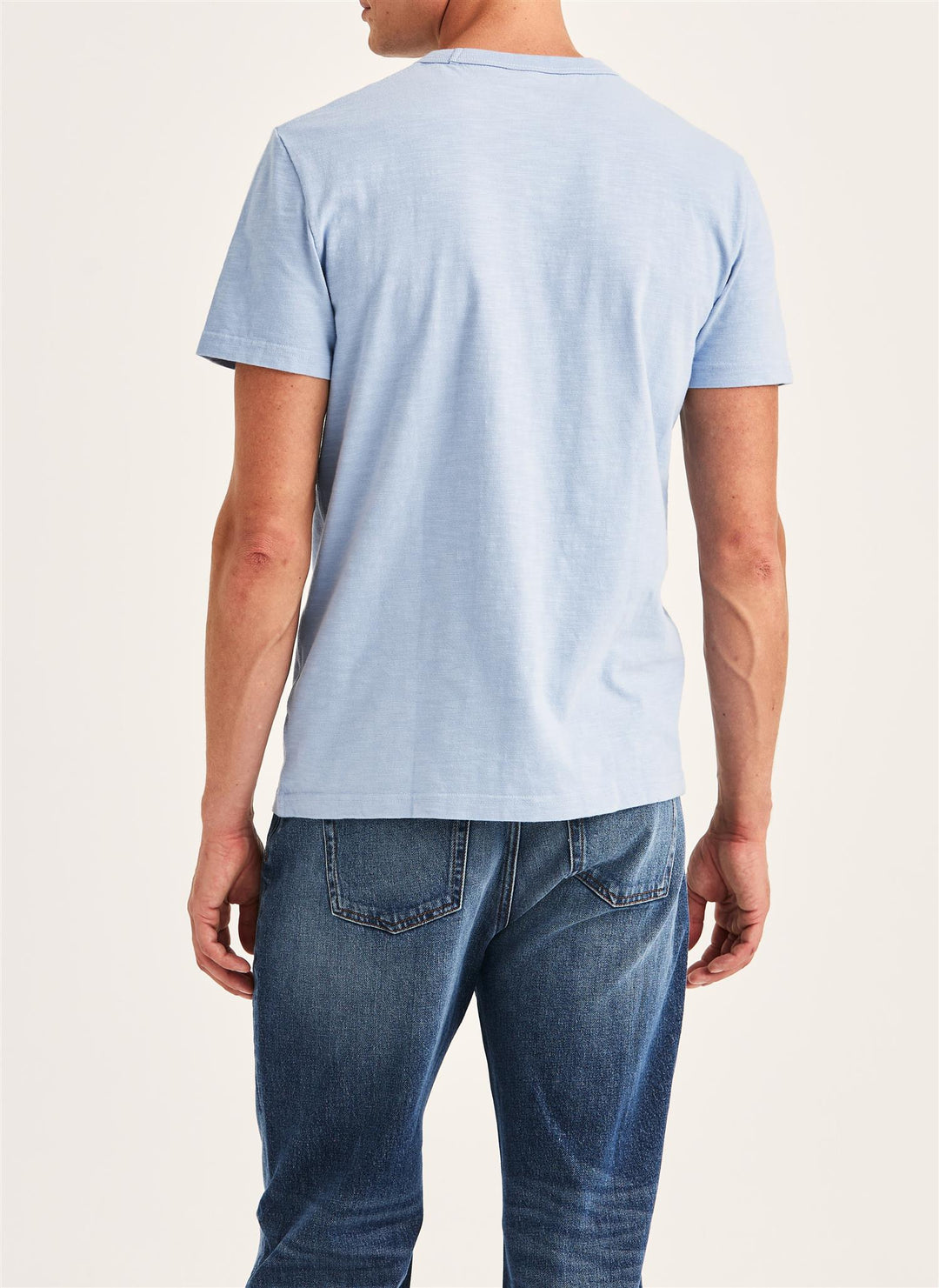 Watson Slub Tee  Blue
