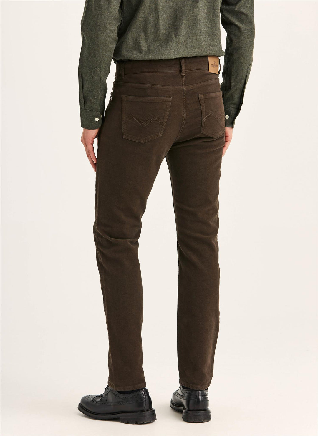 James Winter Twill 5-Pocket  Brown