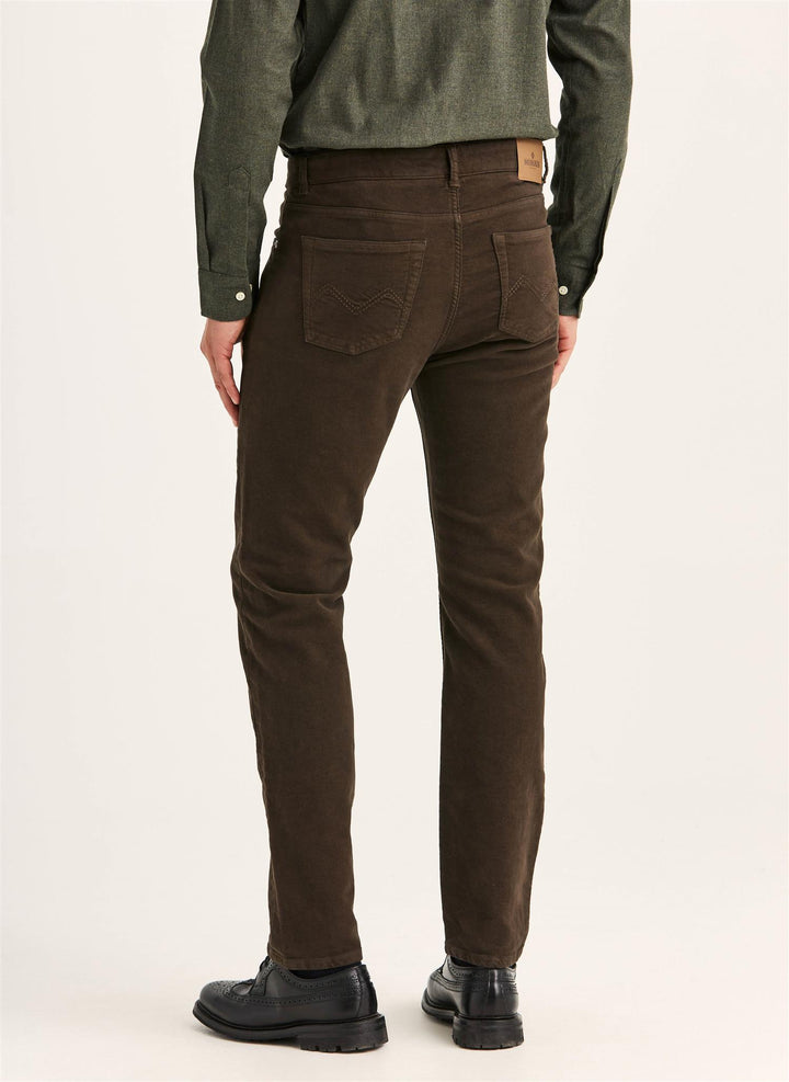 James Winter Twill 5-Pocket  Brown