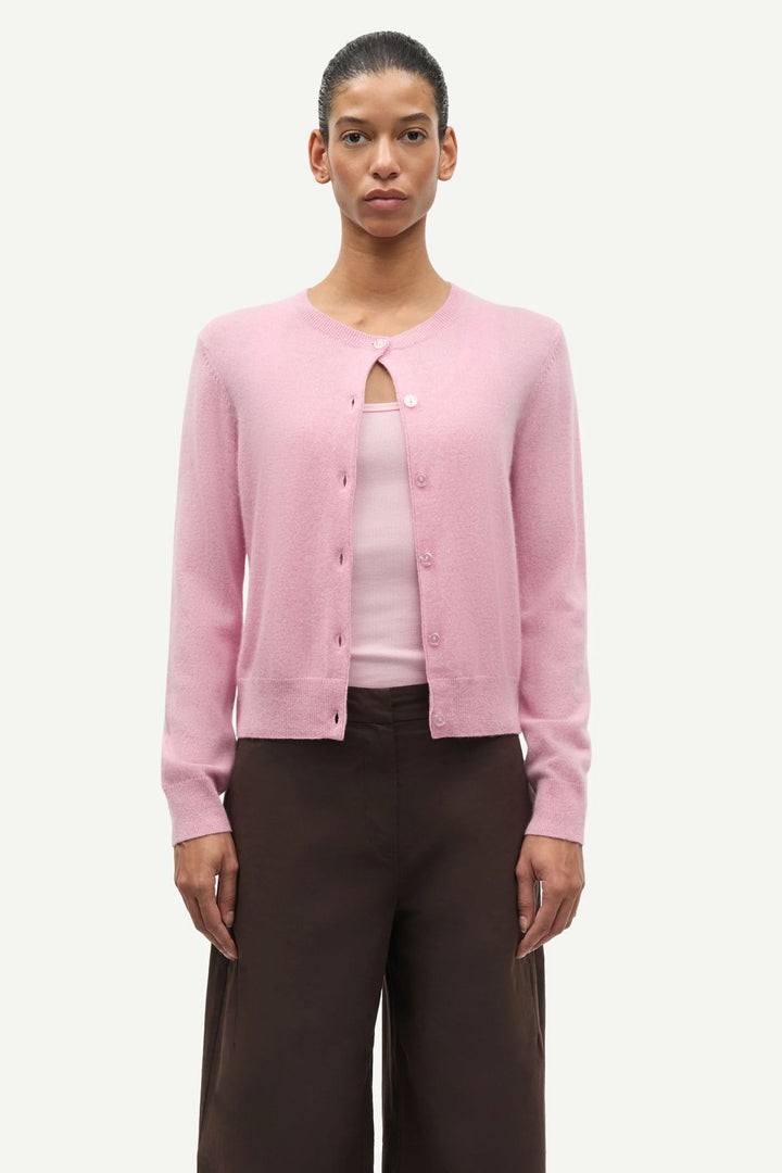 Saboston Cardigan  Bleached Mauve