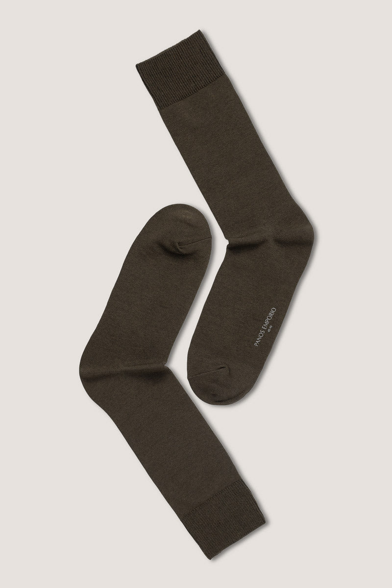 3pk Carl Premium Flat Knit  Black/Dark Brown/Bungee Cord