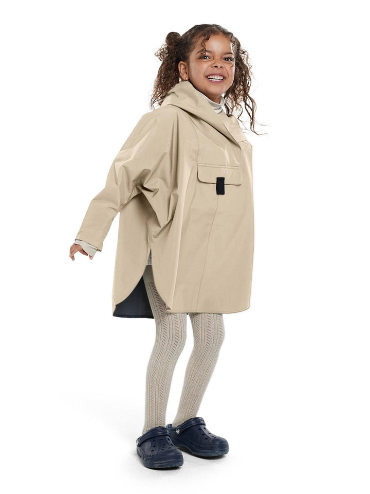 BERGEN MINI PONCHO  Beige