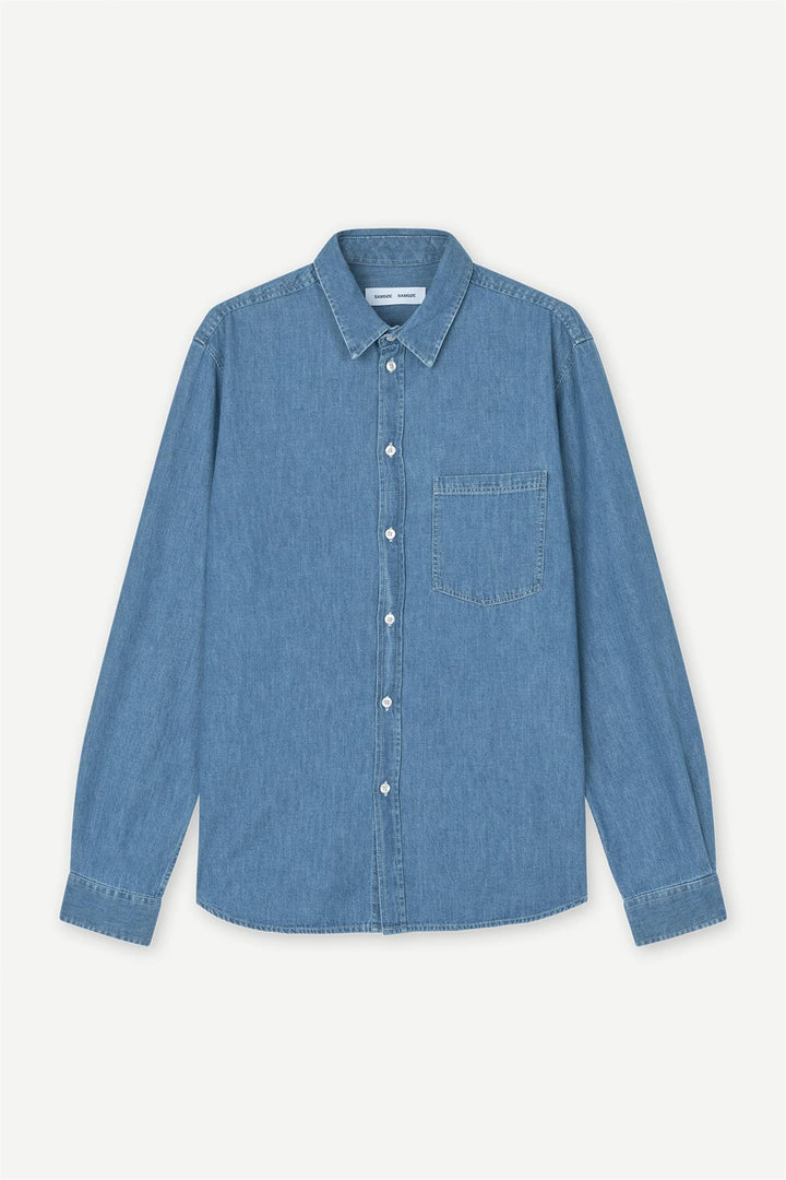 Saryan P Shirt 15248  Light Chambray