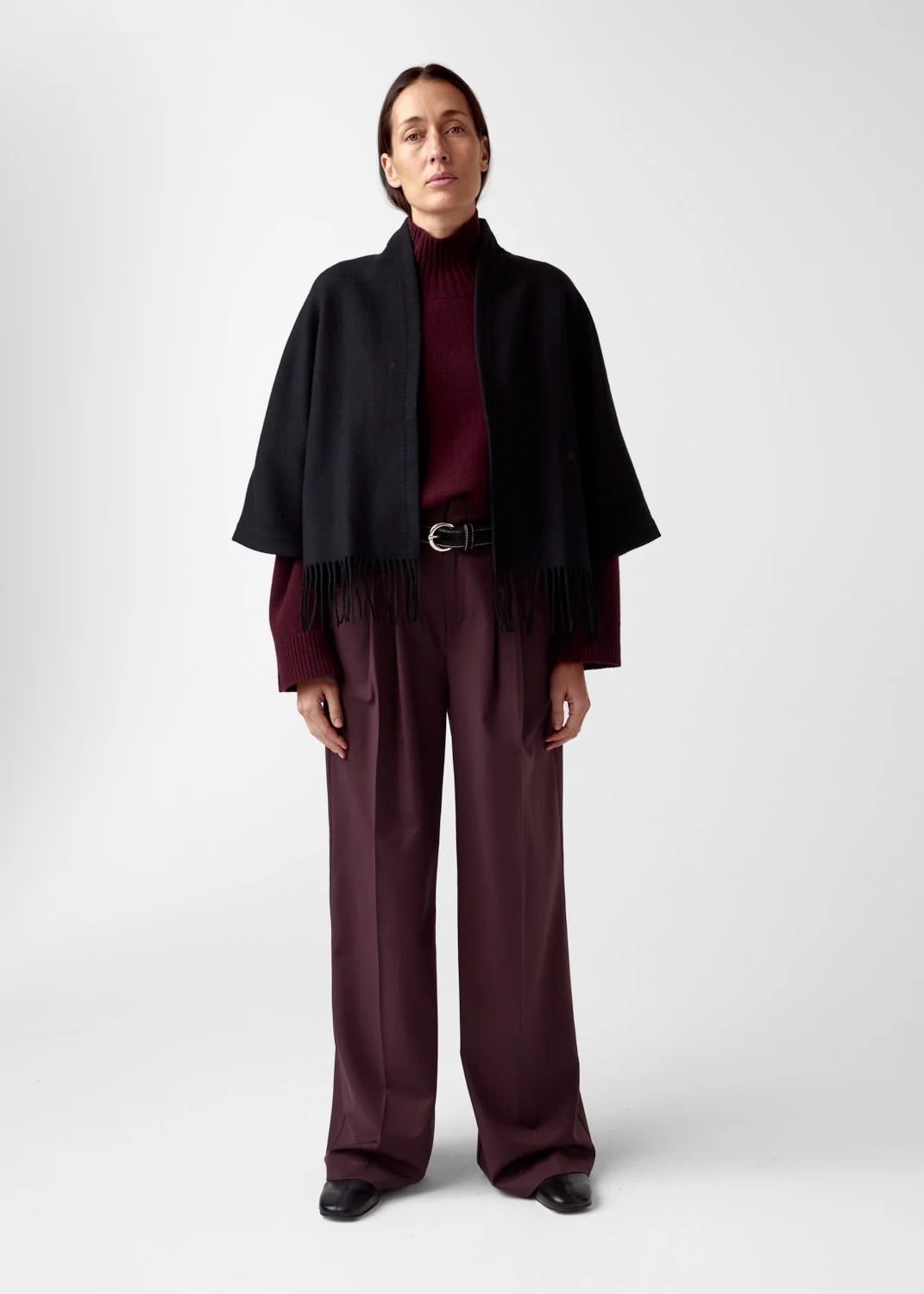 Keyla Lambswool Jacket  Black