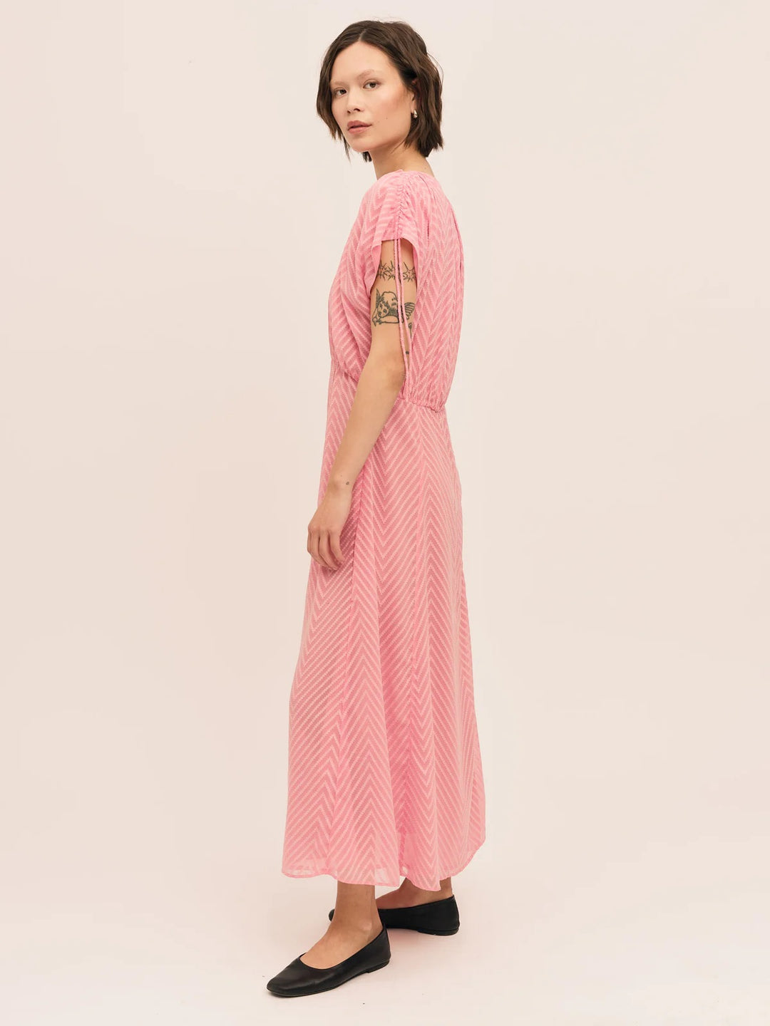 Mimosa Dress  Azelea Pink