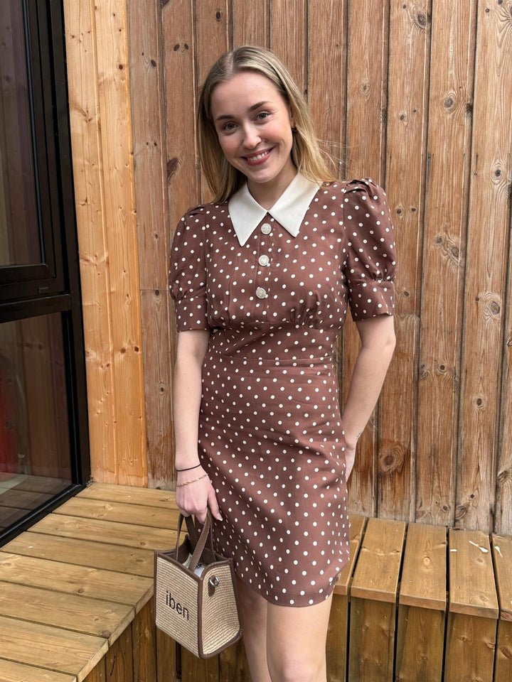 BEAUTY DOTS  Dots Brown