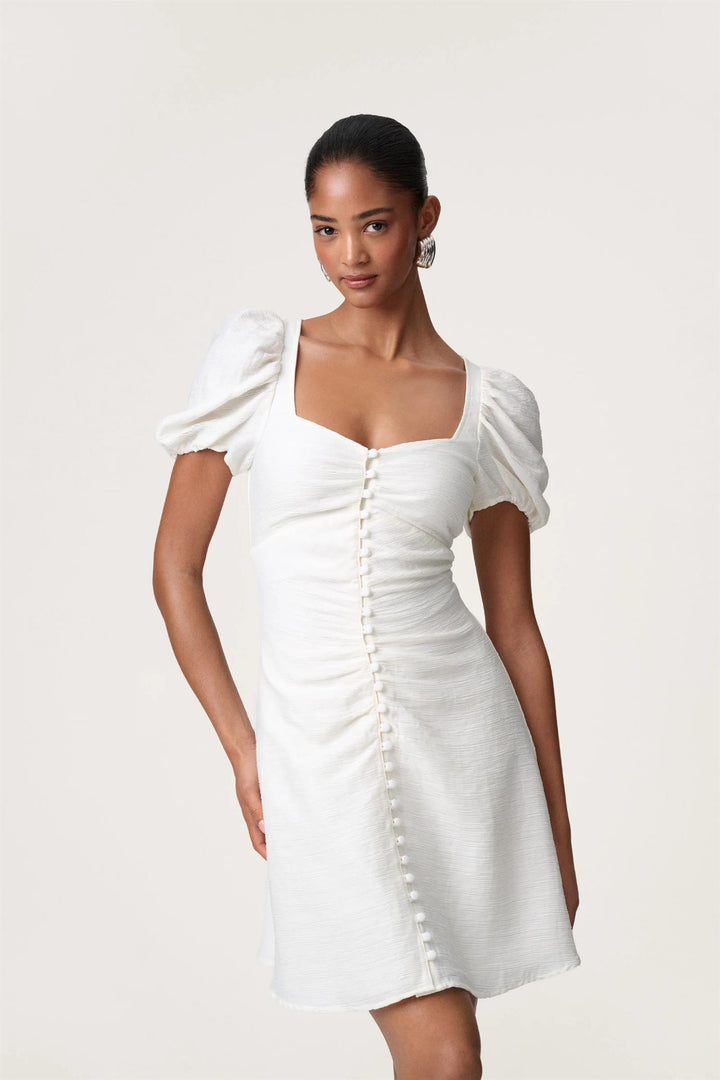 SORRENTO MINI DRESS  Off White