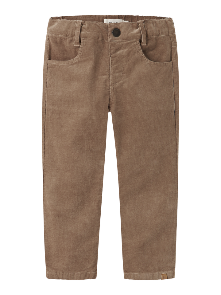 NMMRYANSOMBA CORD PANT 7766-SO LIL  Lysebrun