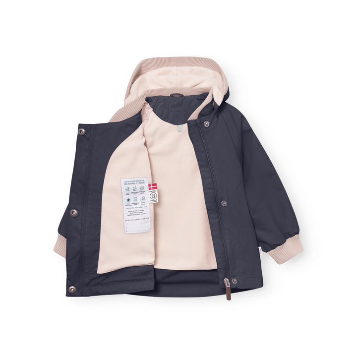 MATWAI fleece lined jacket  Ombre Blue